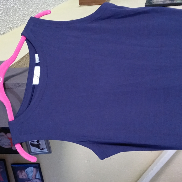 Laura Leigh Ltd Dark Navy Stretchy Body-con Contouring Dress Women's Size Large - Picture 2 of 4